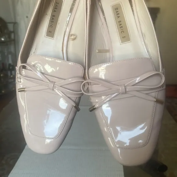 Zara || Loafers size40, nude loafers