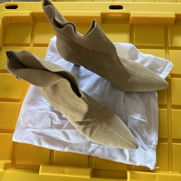 Zara Soft Suede ankle boots