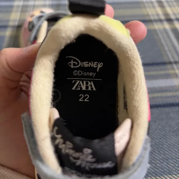ZARA X DISNEY Minnie Mouse SNEAKERS Girls 6.5