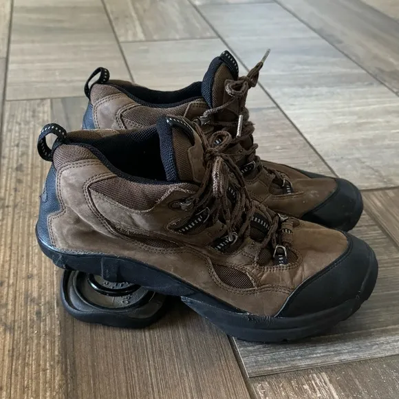 Zcoil Boots Men's Leather Hiking shoes size 9