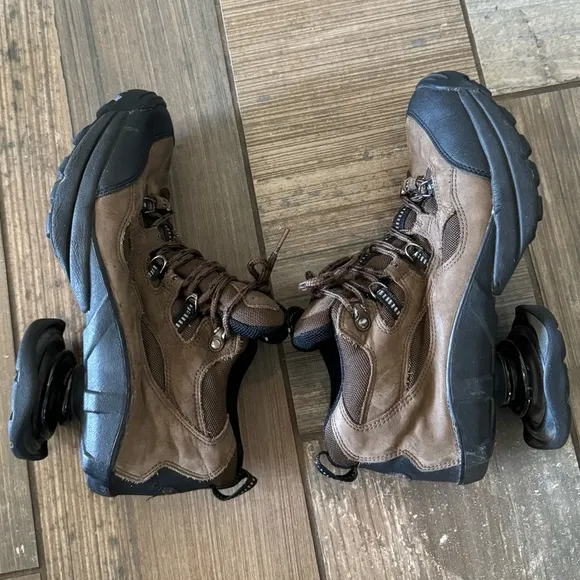 Zcoil Boots Men's Leather Hiking shoes size 9