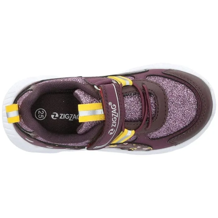 ZIGZAG LELHATE KIDS LITE SHOE W/LIGHTS