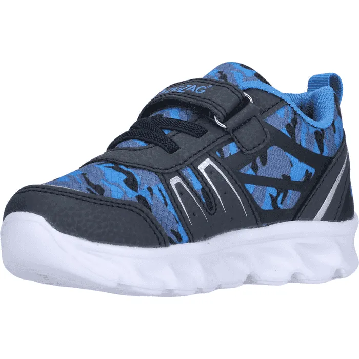ZIGZAG VELUND KIDS SHOE W/LIGHTS